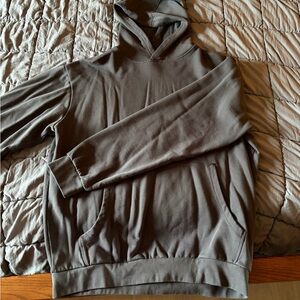 Men's Hooded Pullover Sweater - Taupe